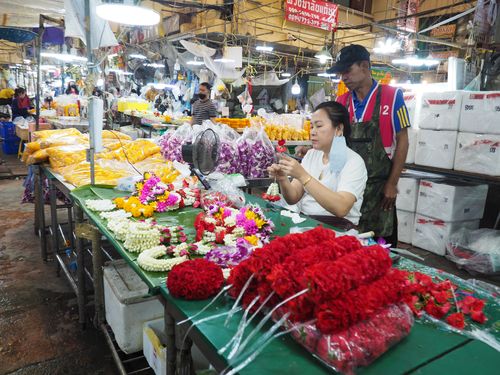 Bangkok • Bloemenmarkt ( Thailand,  )